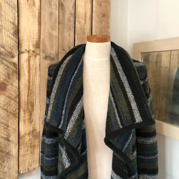 Kensie‎ Cozy Cascading Oversized Draped Cardigan Size XS/S - Picture 4 of 16